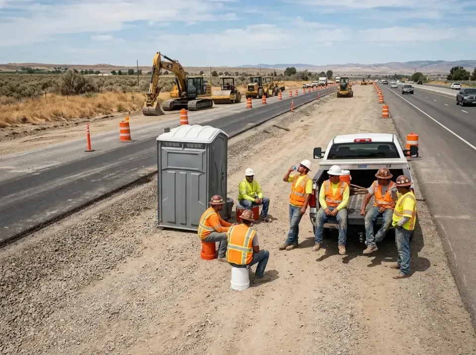 highway-road-construction-crew-007 — frequently asked questions, Porta Potty and Restroom Rentals in Oelwein, IA